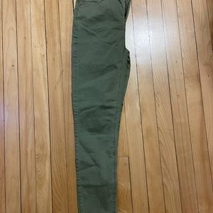 High Wwaist Skinny Crop